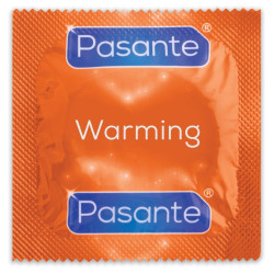 Pasante - Préservatifs Climax 6 Effet Chaleur + 6 Effet Frais / 12 Unités